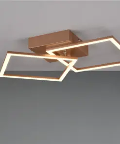 Φωτιστικό Οροφής Reality LED 20W 2250lm 3000K Καφέ Χρώματος – R64492165