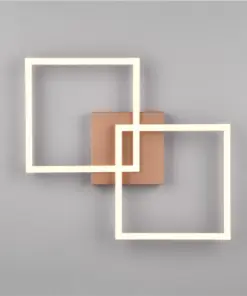 Φωτιστικό Οροφής Reality LED 20W 2250lm 3000K Καφέ Χρώματος – R64492165