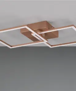 Φωτιστικό Οροφής Reality LED 20W 2250lm 3000K Καφέ Χρώματος – R64492165