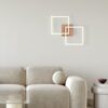 Φωτιστικό Οροφής Trio Lighting LED 20W 3000K Καφέ Χρώματος – R64492165