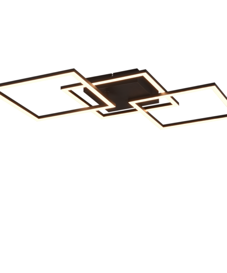 Φωτιστικό Οροφής Trio Lighting LED 31W 3000K Μαύρου Χρώματος – R64493132