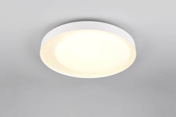 Πλαφονιέρα Λευκή Φ45 ALETA LED 24W 2500lm Dimmable CCT με Τηλεχειριστήριο Reality – R64611101