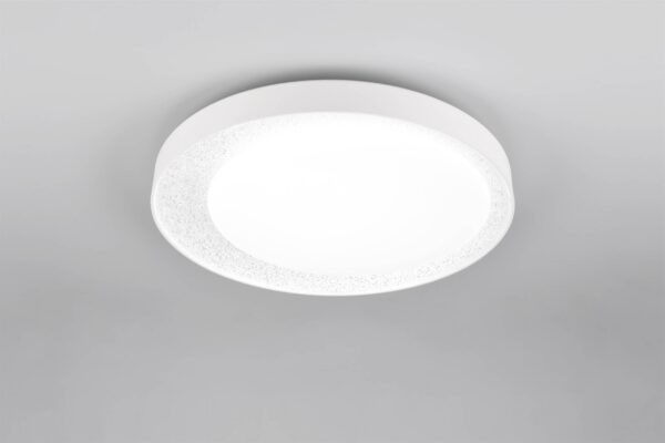 Πλαφονιέρα Λευκή Φ45 ALETA LED 24W 2500lm Dimmable CCT με Τηλεχειριστήριο Reality – R64611101