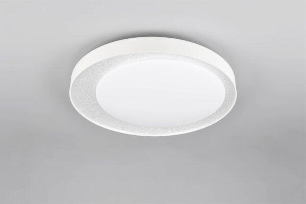 Πλαφονιέρα Λευκή Φ45 ALETA LED 24W 2500lm Dimmable CCT με Τηλεχειριστήριο Reality – R64611101