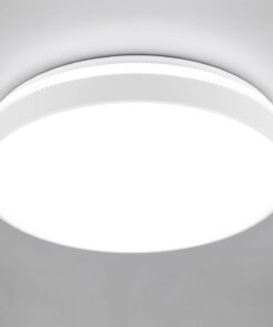 Πλαφονιέρα Λευκό Ματ Φ47 SPACY LED 33W 3800lm Dimmable CCT με Τηλεχειριστήριο Reality – R64851131