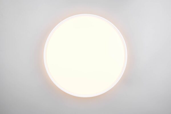 Πλαφονιέρα Λευκό Ματ Φ47 SPACY LED 33W 3800lm Dimmable CCT με Τηλεχειριστήριο Reality – R64851131