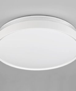 Πλαφονιέρα Λευκό Ματ Φ47 SPACY LED 33W 3800lm Dimmable CCT με Τηλεχειριστήριο Reality – R64851131