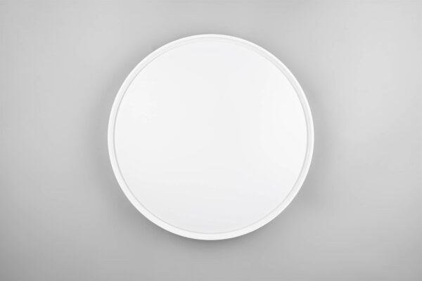 Πλαφονιέρα Λευκό Ματ Φ47 SPACY LED 33W 3800lm Dimmable CCT με Τηλεχειριστήριο Reality – R64851131