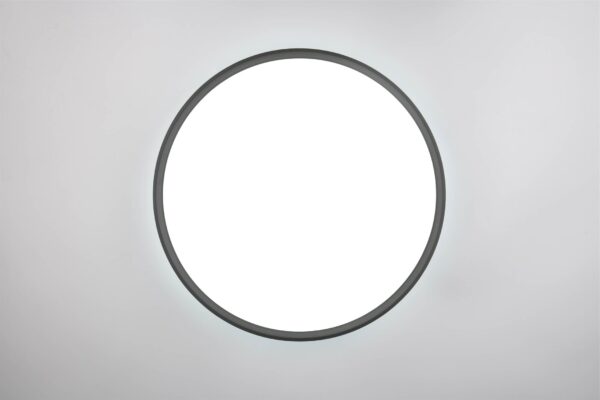Πλαφονιέρα Μαύρο Ματ Φ47 SPACY LED 33W 3800lm Dimmable CCT με Τηλεχειριστήριο Reality – R64851132