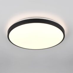 Πλαφονιέρα Μαύρη Φ38 LOODY LED 22W 2500lm 3000Κ Ανιχνευτή Κίνησης Reality – R64901102