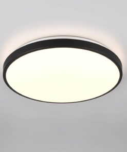 Πλαφονιέρα Μαύρη Φ38 LOODY LED 22W 2500lm 3000Κ Ανιχνευτή Κίνησης Reality – R64901102