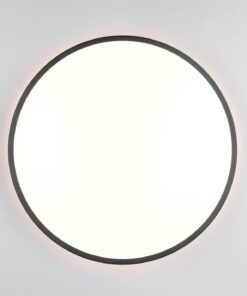 Πλαφονιέρα Μαύρη Φ38 LOODY LED 22W 2500lm 3000Κ Ανιχνευτή Κίνησης Reality – R64901102