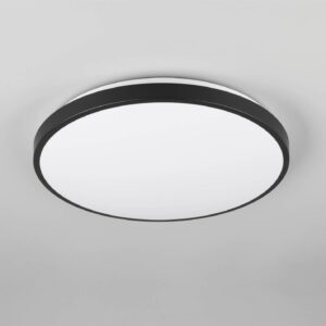 Πλαφονιέρα Μαύρη Φ38 LOODY LED 22W 2500lm 3000Κ Ανιχνευτή Κίνησης Reality – R64901102