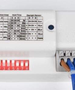 Πλαφονιέρα Μαύρη Φ38 LOODY LED 22W 2500lm 3000Κ Ανιχνευτή Κίνησης Reality – R64901102