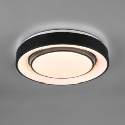 Φωτιστικό Οροφής Reality LED 20W Μαύρο Ματ Μεταλλικό Dimmable 2400lm 3000 – 6000K R65041032