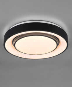 Φωτιστικό Οροφής Reality LED 20W Μαύρο Ματ Μεταλλικό Dimmable 2400lm 3000 – 6000K R65041032