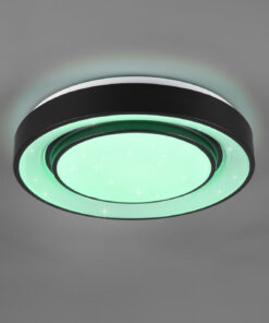 Φωτιστικό Οροφής Reality LED 20W Μαύρο Ματ Μεταλλικό Dimmable 2400lm 3000 – 6000K R65041032