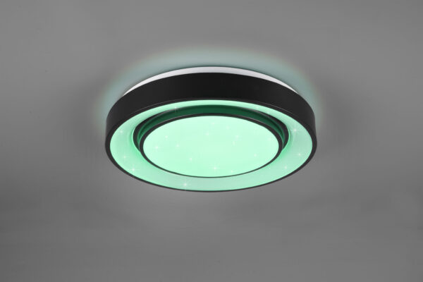 Φωτιστικό Οροφής Reality LED 20W  Μαύρο Ματ Μεταλλικό Dimmable 2400lm 3000 – 6000K  R65041032