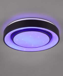 Φωτιστικό Οροφής Reality LED 20W Μαύρο Ματ Μεταλλικό Dimmable 2400lm 3000 – 6000K R65041032