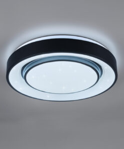 Φωτιστικό Οροφής Reality LED 20W Μαύρο Ματ Μεταλλικό Dimmable 2400lm 3000 – 6000K R65041032