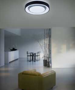 Φωτιστικό Οροφής Reality LED 20W Μαύρο Ματ Μεταλλικό Dimmable 2400lm 3000 – 6000K R65041032