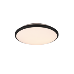 Φωτιστικό Οροφής Reality LED 20,5W Μαύρο Ματ Πλαστικό Step Dimmable 2300lm 3000K – R67021132
