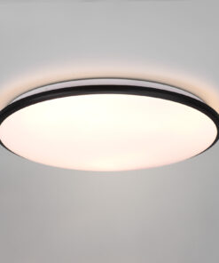 Φωτιστικό Οροφής Reality LIMBUS , 34W · 4100lm, 3000K Μαύρο Ματ Πλαστικό, Step Dimmable – R67021932