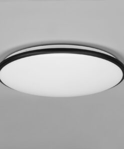 Φωτιστικό Οροφής Reality LIMBUS , 34W · 4100lm, 3000K Μαύρο Ματ Πλαστικό, Step Dimmable – R67021932
