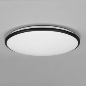 Φωτιστικό Οροφής Reality LIMBUS , 34W ·  4100lm, 3000K Μαύρο Ματ Πλαστικό, Step Dimmable – R67021932