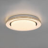 Φωτιστικό Οροφής Reality ATRIA  LED, 18W · 2000lm, 3000 – 6000K Μαύρο Ματ Πλαστικό, Τηλεχειριζόμενο Dimmable, Φωτάκι νύχτας, Λειτουργία μνήμης- R67041032