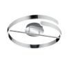 Φωτιστικό Οροφής Reality PARMA  LED, 37W · 4500lm, 4000K Χρώμιο Μεταλλικό, Step dimmable – R67071106