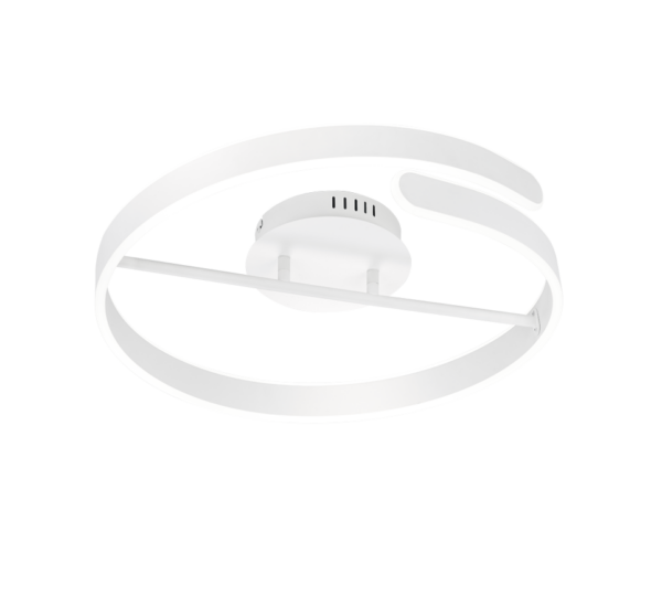 Φωτιστικό Οροφής Reality PARMA  LED, 37W · 4500lm, 4000K Λευκό Ματ Μεταλλικό, Step dimmable - R67071131