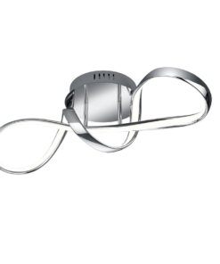 Φωτιστικό Οροφής Reality PERUGIA  LED, 28W · 3400lm, 4000K Χρώμιο Μεταλλικό, Step dimmable – R67091106