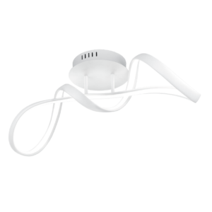 Φωτιστικό Οροφής Reality PERUGIA  LED, 28W · 3400lm, 4000K Λευκό Ματ Μεταλλικό, Step Dimmable – R67091131