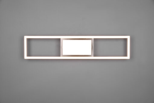 Φωτιστικό Οροφής Reality RIGIDO , 22W · 1x 2800lm, 2700 – 6000K Νίκελ Ματ Μεταλλικό, Λειτουργία μνήμης, Τηλεχειριζόμενο Dimmable – R67172107