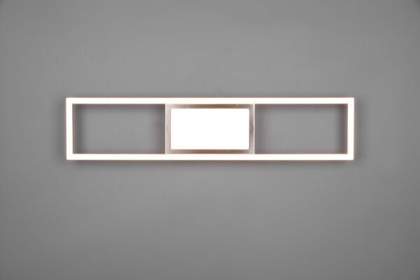 Φωτιστικό Οροφής Reality RIGIDO , 22W · 1x 2800lm, 2700 – 6000K Νίκελ Ματ Μεταλλικό, Λειτουργία μνήμης, Τηλεχειριζόμενο Dimmable – R67172107