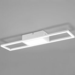 Φωτιστικό Οροφής Reality RIGIDO , 22W · 2800lm, 2700 – 6000K Λευκό Ματ Μεταλλικό, Λειτουργία μνήμης, Tηλεχειριζόμενο Dimmable – R67172131