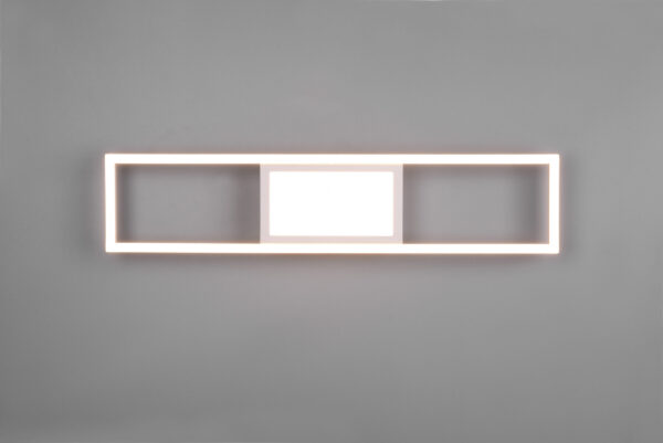 Φωτιστικό Οροφής Reality RIGIDO , 22W · 2800lm, 2700 – 6000K Λευκό Ματ Μεταλλικό, Λειτουργία μνήμης, Tηλεχειριζόμενο Dimmable – R67172131