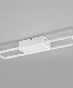 Φωτιστικό Οροφής Reality RIGIDO , 22W · 2800lm, 2700 – 6000K Λευκό Ματ Μεταλλικό, Λειτουργία μνήμης, Tηλεχειριζόμενο Dimmable – R67172131