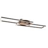 Φωτιστικό Οροφής Reality TWISTER , 30W · 1x 4500lm, 2700 – 6000K Μαύρο Ματ Μεταλλικό, Τηλεχειριζόμενο, Περιστρεφόμενο, Step dimmable – R67183132