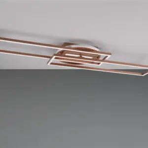 Φωτιστικό Οροφής Reality LED 30W 2700K Καφέ Χρώματος Step Dimmable – R67183165