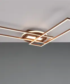 Φωτιστικό Οροφής Reality LED 30W 2700K Καφέ Χρώματος Step Dimmable – R67183165