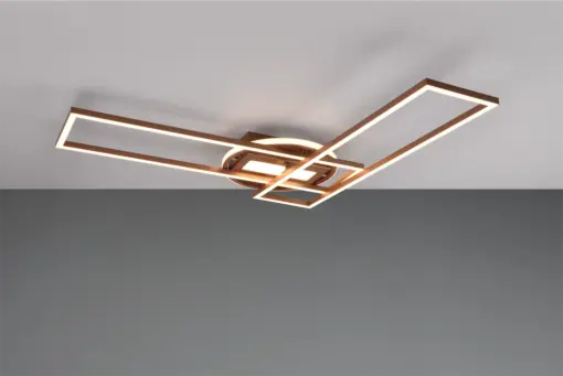 Φωτιστικό Οροφής Reality LED 30W 2700K Καφέ Χρώματος Step Dimmable – R67183165