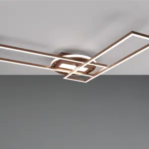 Φωτιστικό Οροφής Reality LED 30W 2700K Καφέ Χρώματος Step Dimmable – R67183165