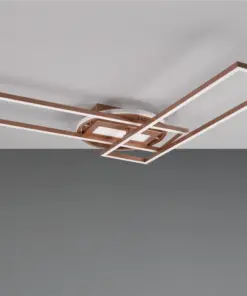 Φωτιστικό Οροφής Reality LED 30W 2700K Καφέ Χρώματος Step Dimmable – R67183165