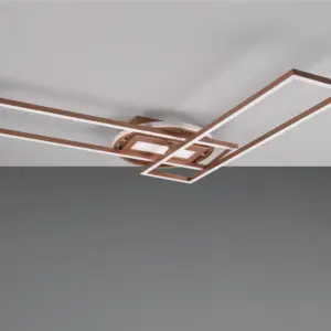 Φωτιστικό Οροφής Reality LED 30W 2700K Καφέ Χρώματος Step Dimmable – R67183165