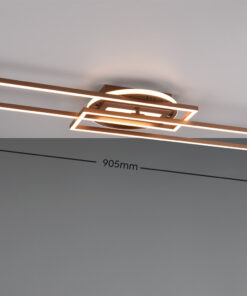 Φωτιστικό Οροφής Reality LED 30W 2700K Καφέ Χρώματος Step Dimmable – R67183165