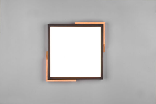 Φωτιστικό Οροφής Reality META , 20W · 2400lm, 3000K Μαύρο Ματ Πλαστικό, Step dimmable – R67191132