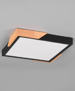 Φωτιστικό Οροφής Reality META , 20W · 2400lm, 3000K Μαύρο Ματ Πλαστικό, Step dimmable – R67191132