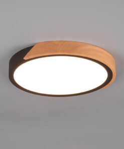 Φωτιστικό Οροφής Reality JANO , 20W · 2400lm, 3000K Μαύρο Ματ Πλαστικό, Step Dimmable – R67201132